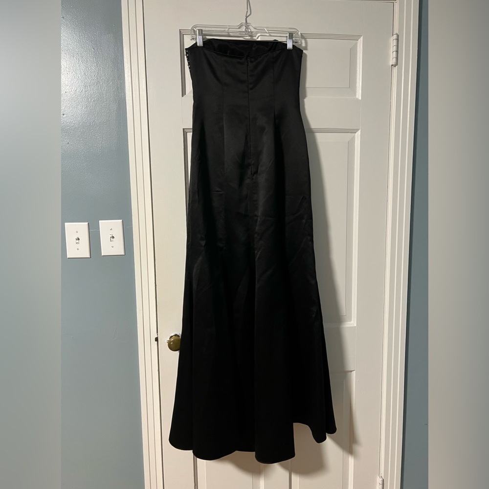 Black David’s Bridal Dress - Picture 2 of 4